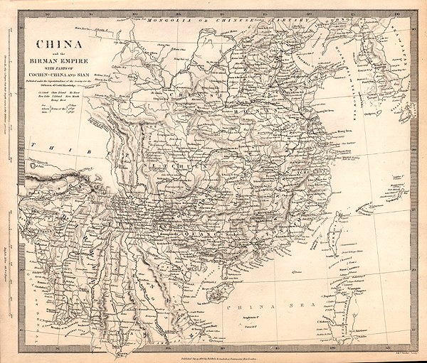 China and the Birman Empire with parts of Cochin-China and Siam
