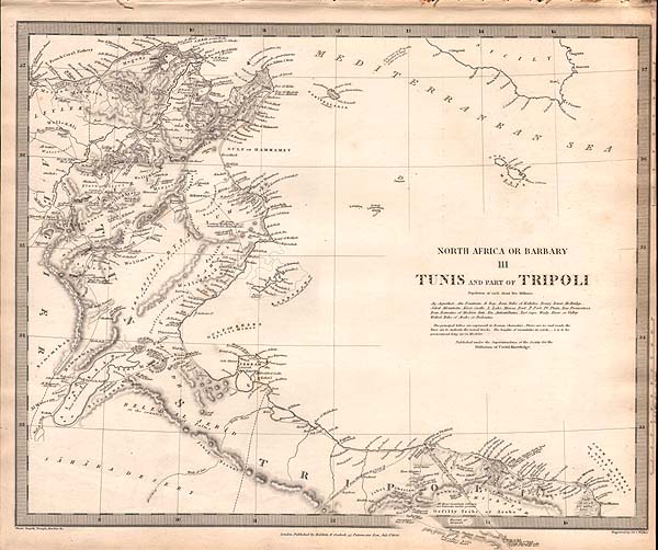 North Africa or Barbary  III  Tunis and part of Triploli  SDUK