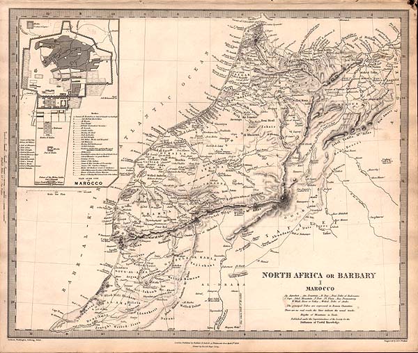 North Africa or Barbary  I  Marocco  SDUK
