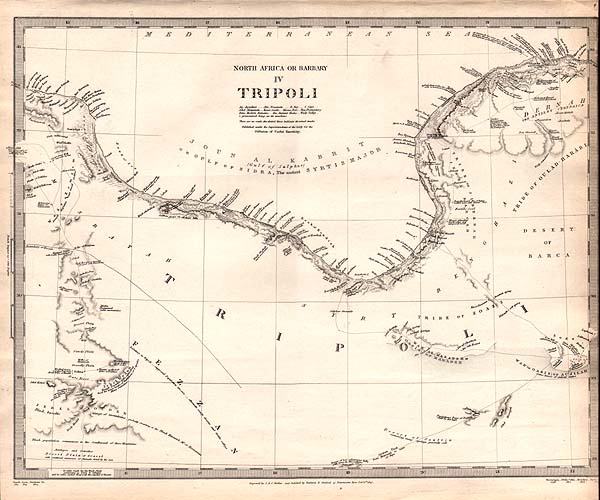 North Africa or Barbary IV  Tripoli  SDUK