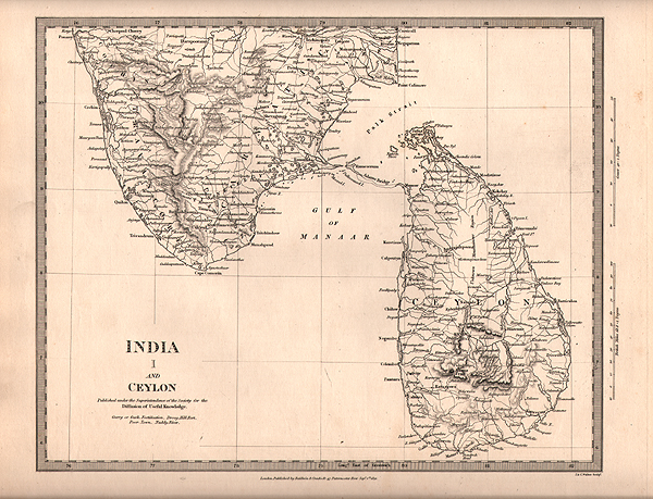 India I and Ceylon   SDUK