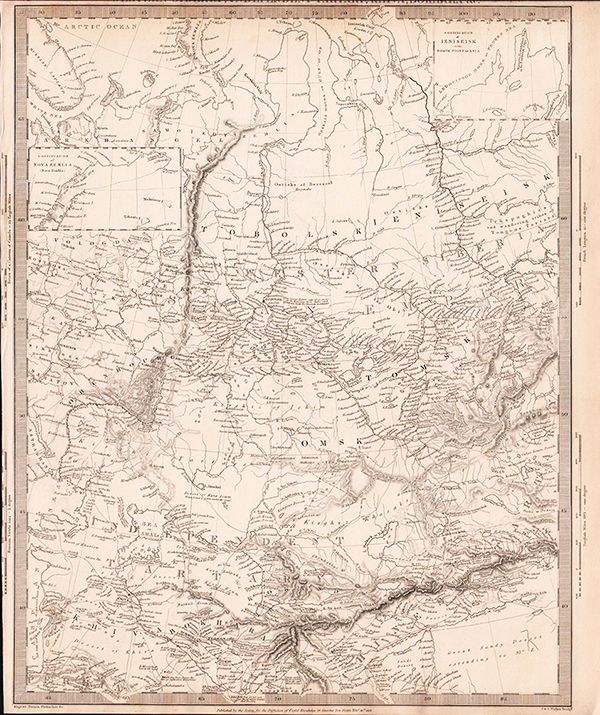 Western Siberia Independent Tartary Kiva & Bokhara  SDUK