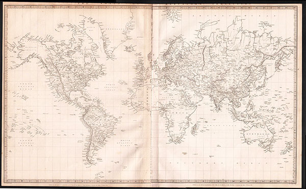 The World on Mercator's Projection  -  SDUK
