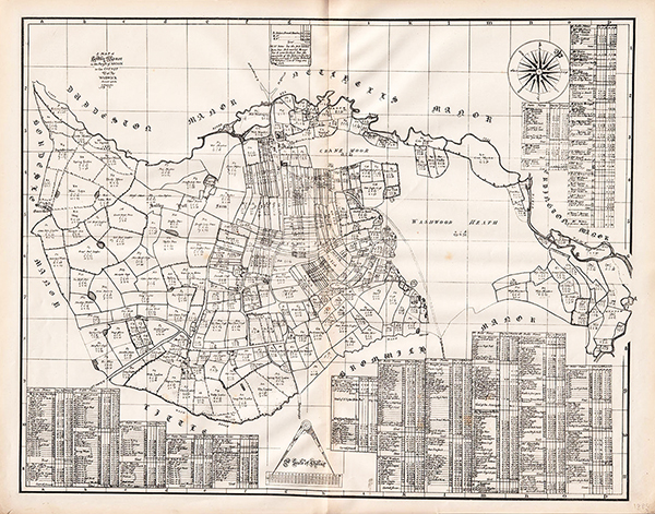 A map of Saltley Manor in the Parish od Aston in the County of Warwick surveyed 1760 by J Tomlinson 