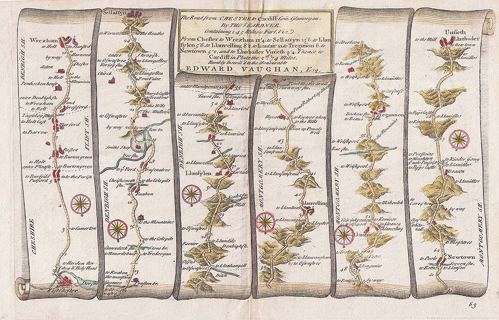 Thomas Gardner - The Road from Chester to Cardiff