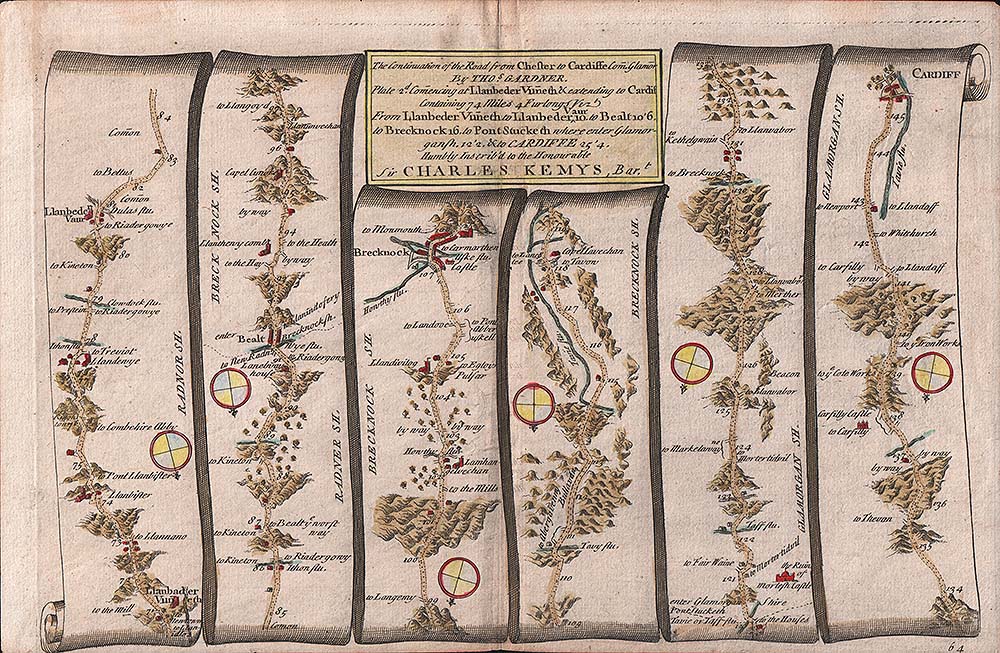 Thomas Gardner - The Road from Chester to Cardiff