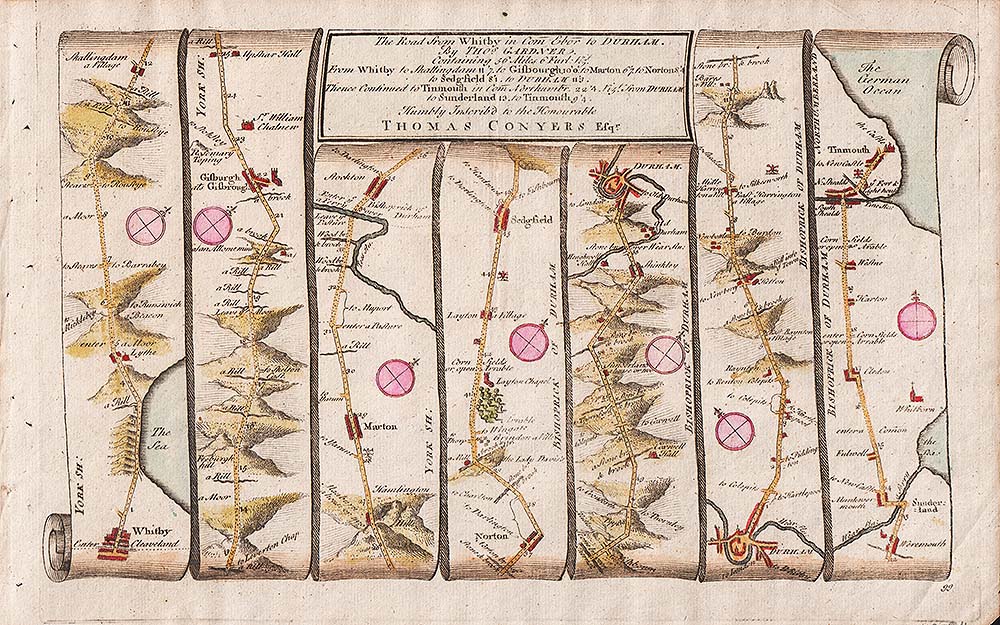 Thomas Gardner - The Road from Whitby to Durham