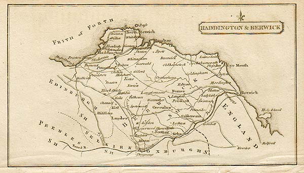 Haddington & Berwick  -  Travellers Guide through Scotland and its Isles