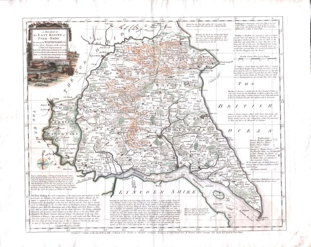 A New Map of the East Riding of Yorkshire