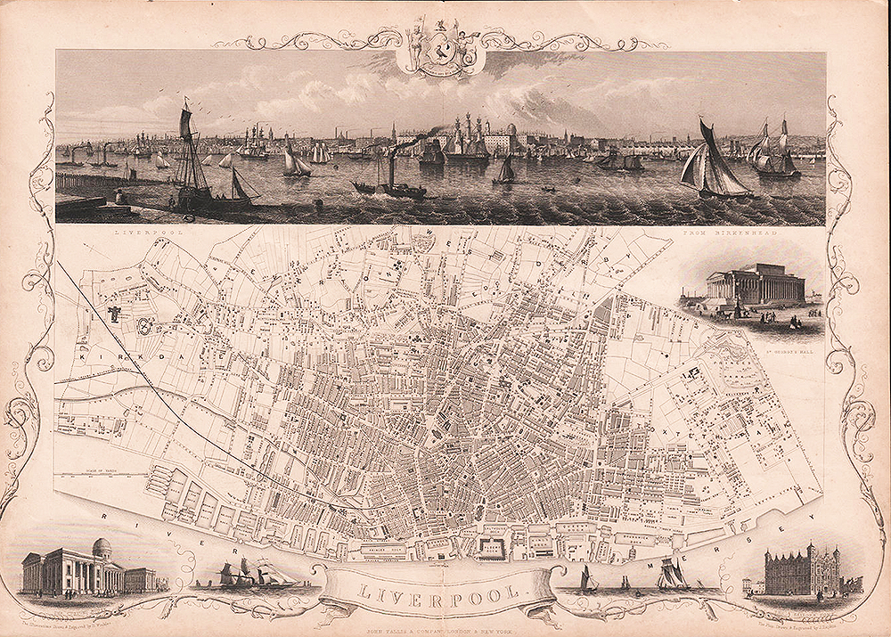 Liverpool  -  John Tallis & Company London & New York
