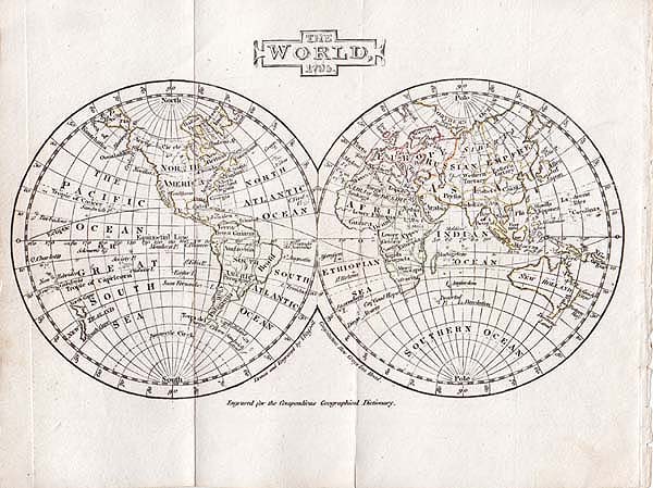 The World 1795  -  J Russell