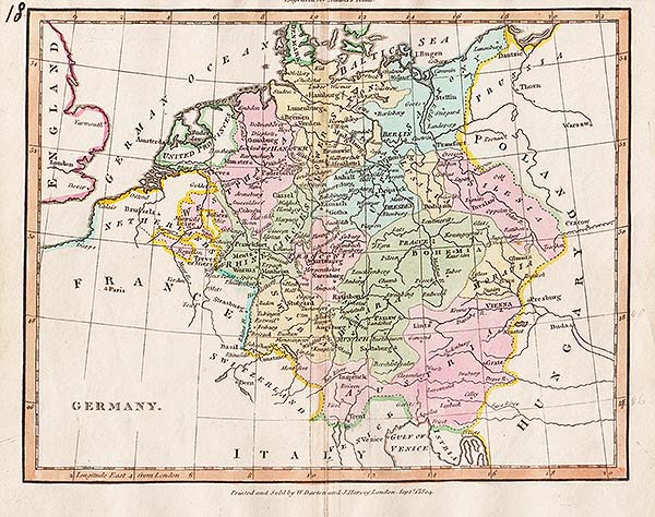 Germany  -  Adams's Atlas