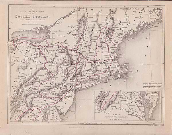 The North Eastern Part of the United States  -  W Hughes