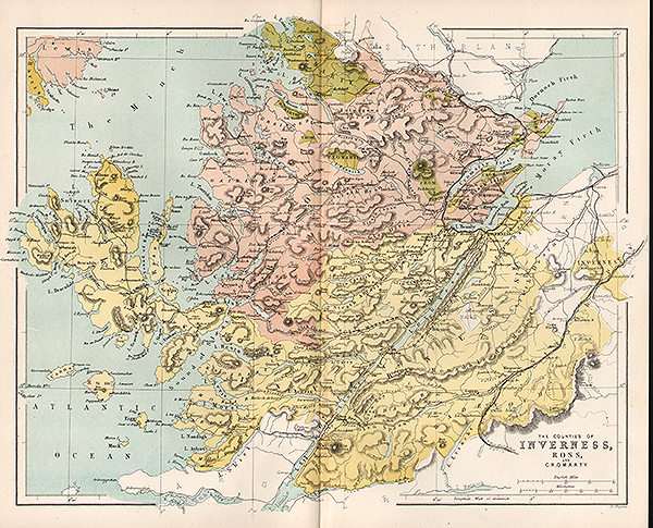 William Hughes  -  The Counties of Inverness Ross and Cromarty