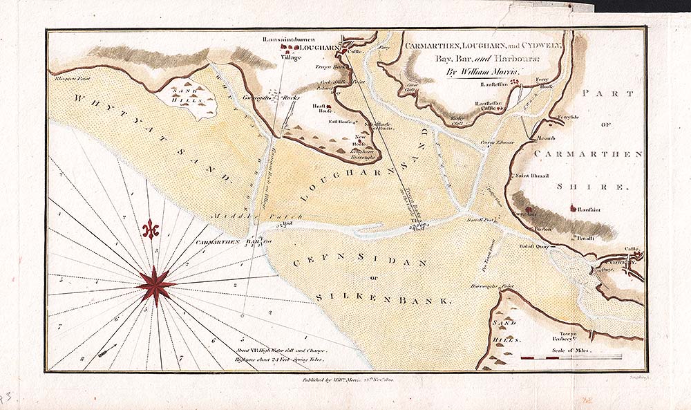 William Morris - Carmarthen Lougharn and Cydweli Bay Bar and Harbours