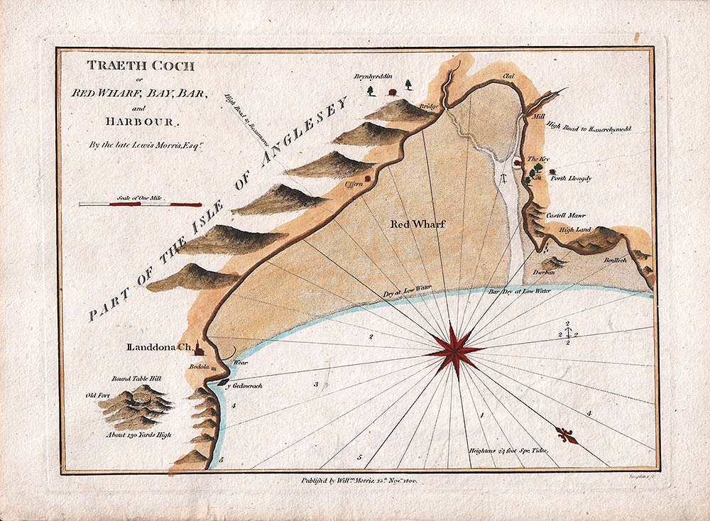 William Morris - Traeth Coch or Red Wharf Bay Bar and Harbour 