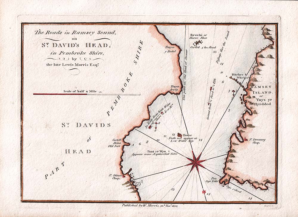 William Morris - The Roads in Ramsey Sound on St David's Head