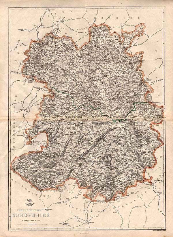 Edward Weller  -  Weekly Dispatch Atlas