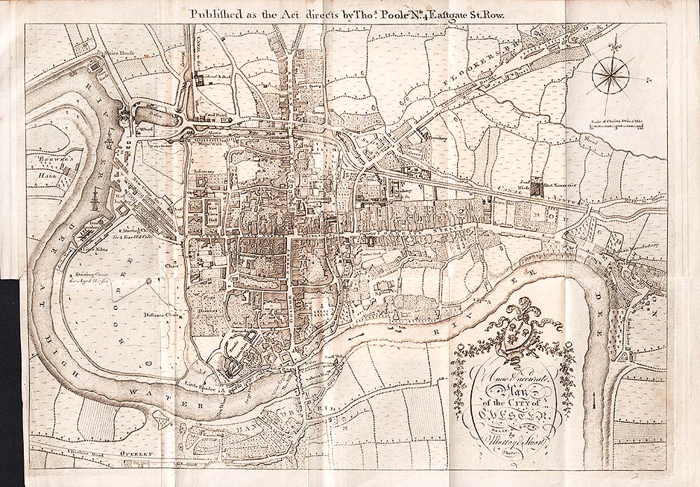 A New and Accurate Map of the City of Chester......