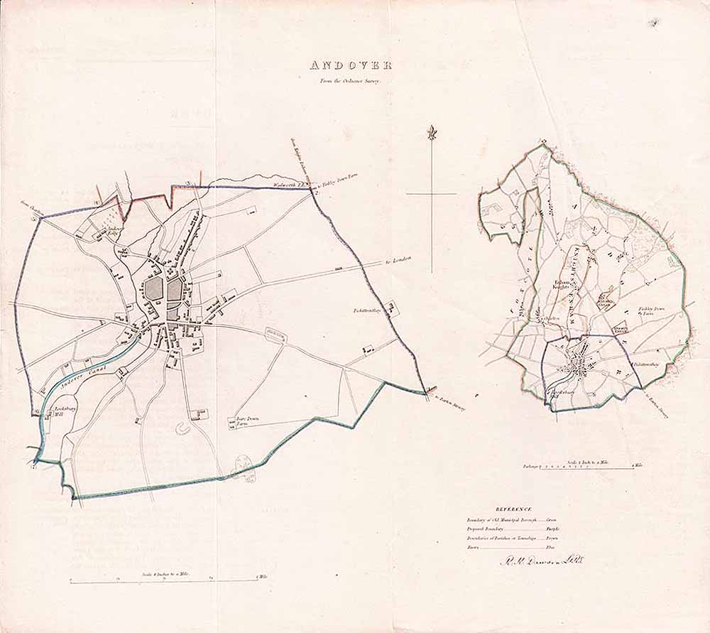 Andover Town Plan - RK Dawson  