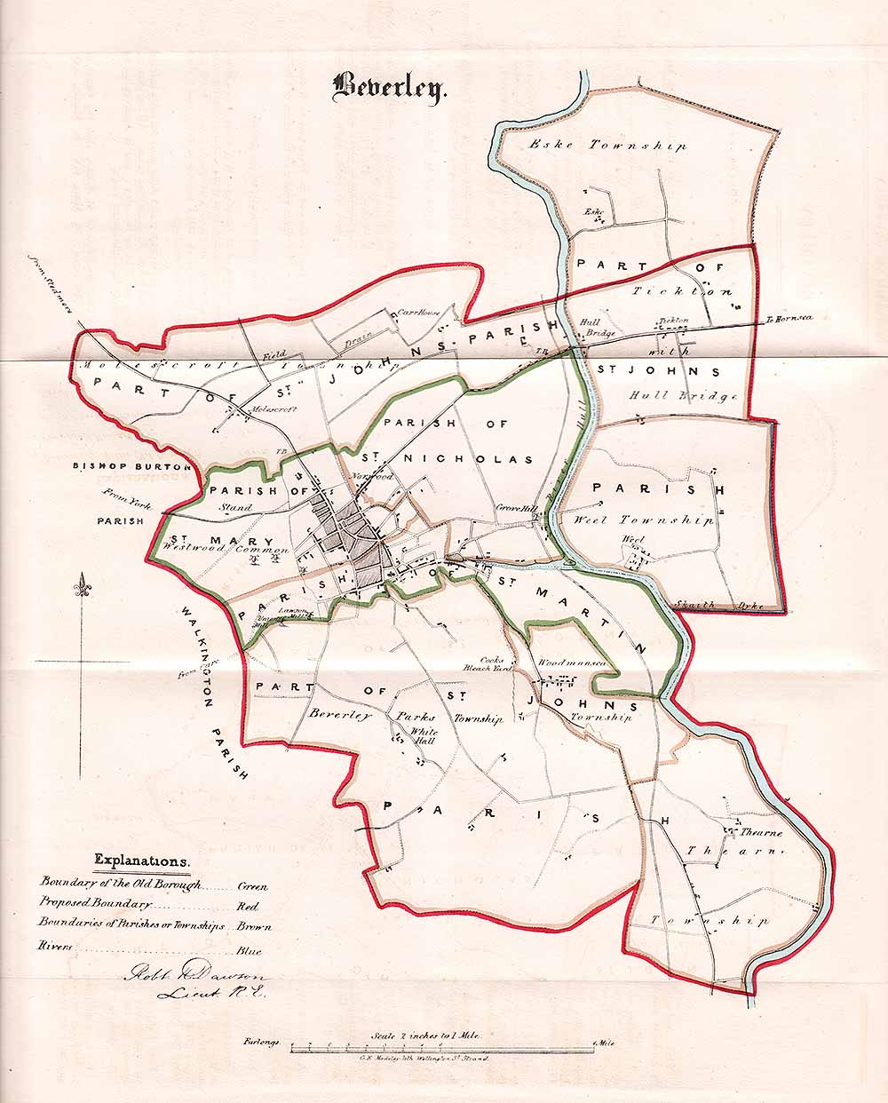 RK Dawson Town Plans.