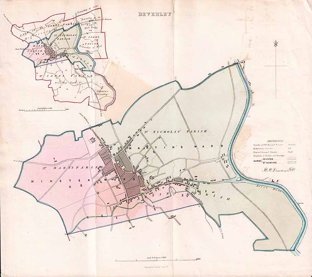 Beverley Town Plan - RK Dawson 