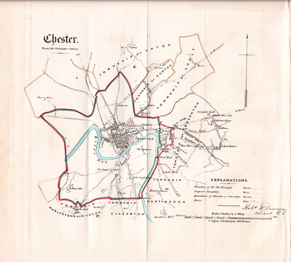 Chester Town Plan  -  RK Dawson