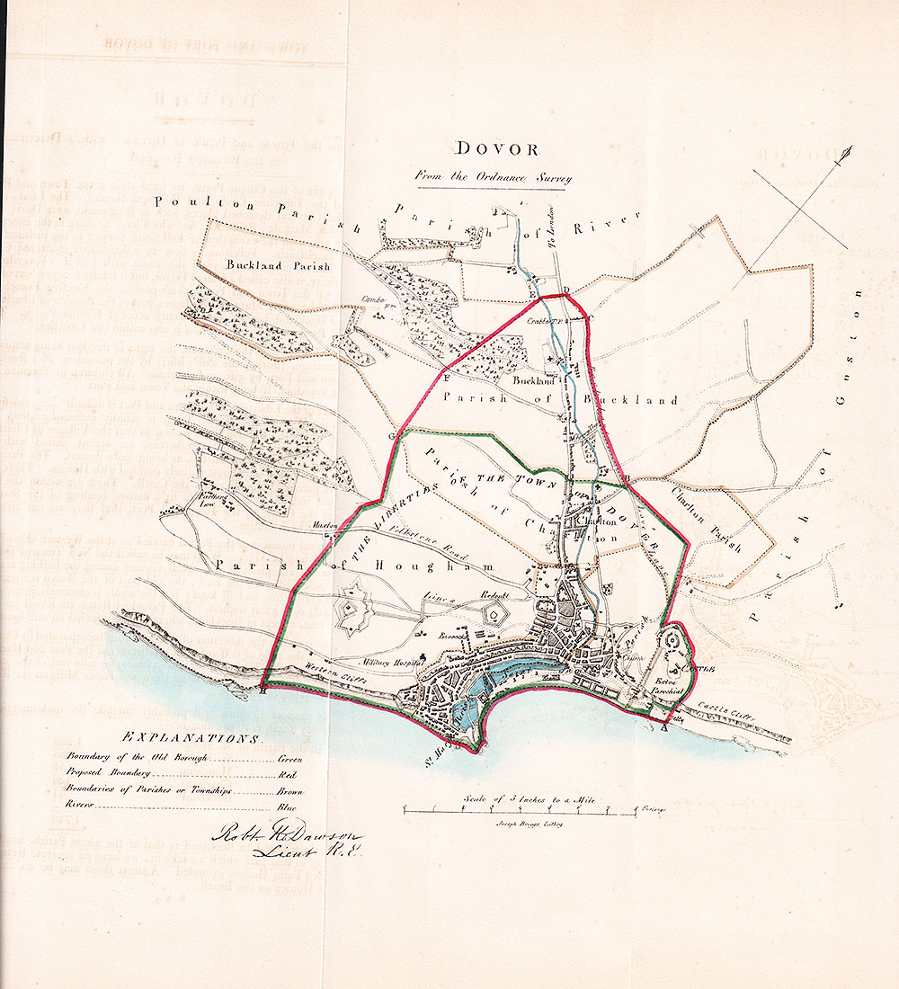 Dovor Town Plan  -  RK Dawson