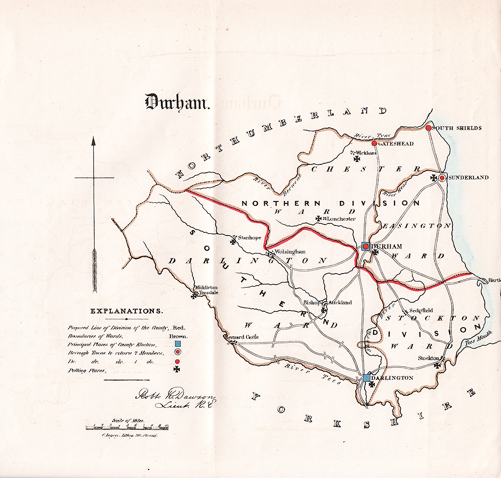 Town Plan Durham - RK Dawson 