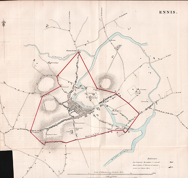 Town Plan  -  Ennis