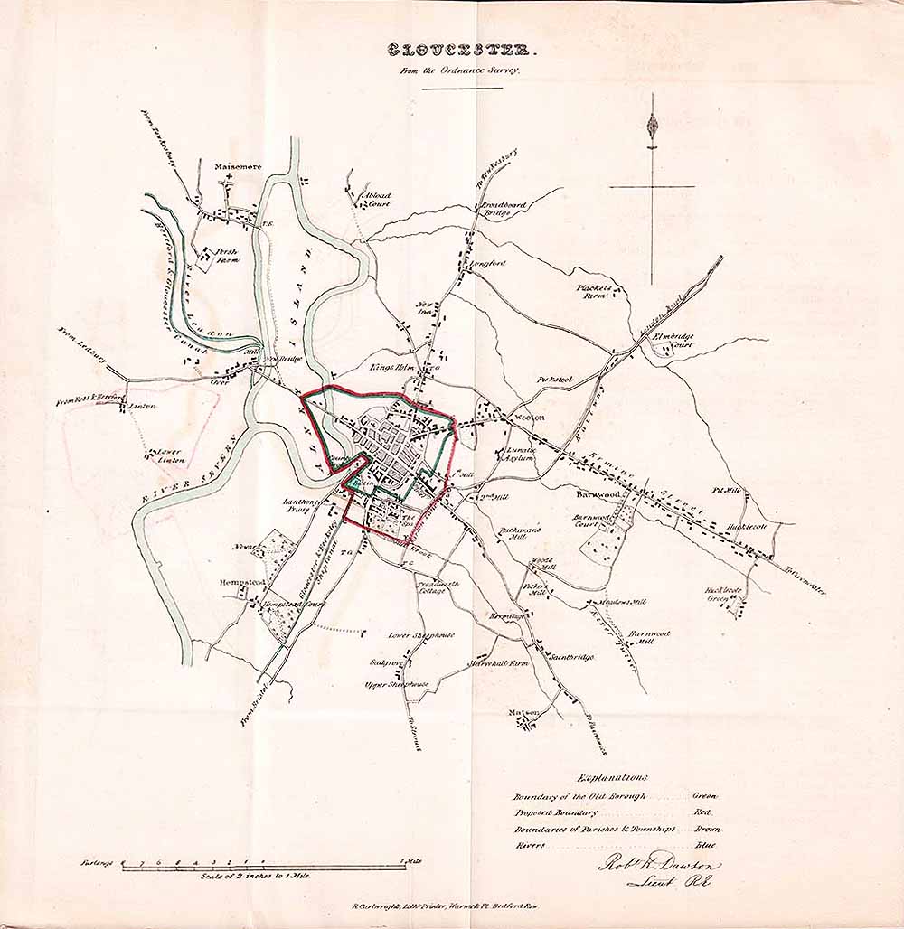 Gloucester Town Plan - RK Dawson 