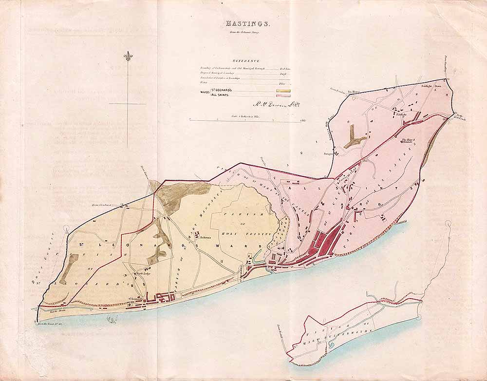 Hastings Town Plan - RK Dawson 