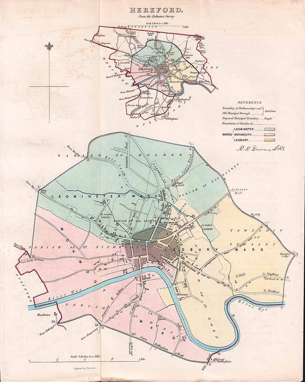 Hereford Town Plan - RK Dawson 