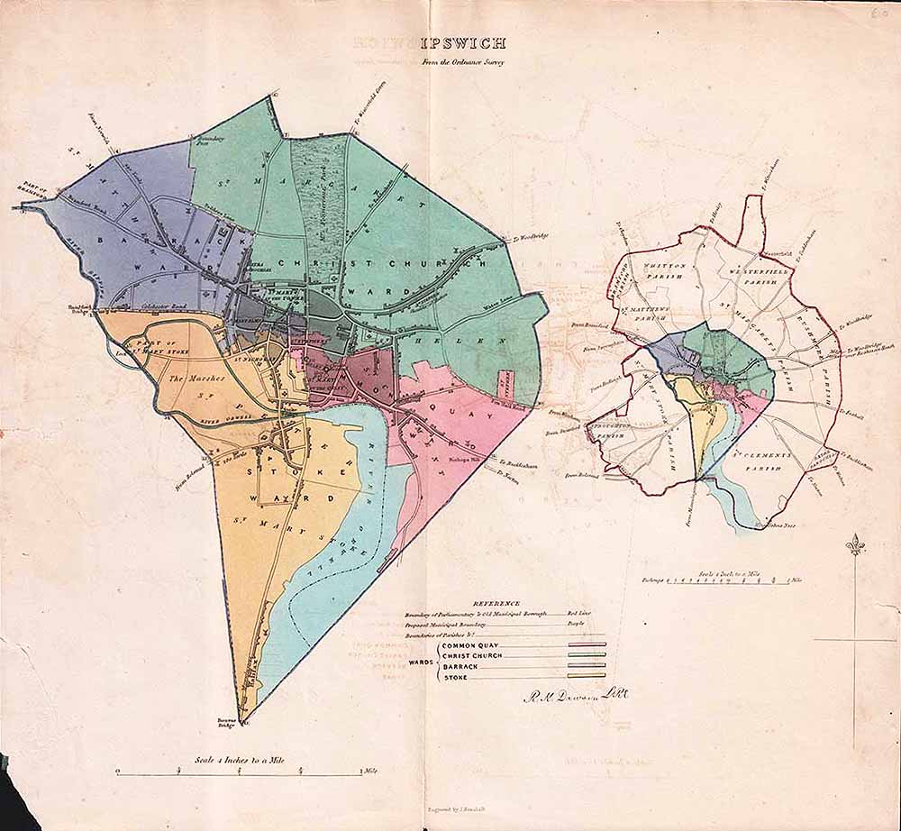 Ipswich Town Plan - RK Dawson  