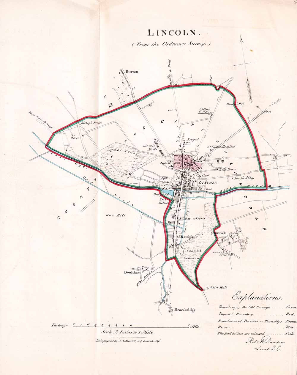 Lincoln Town Plan - RK Dawson  