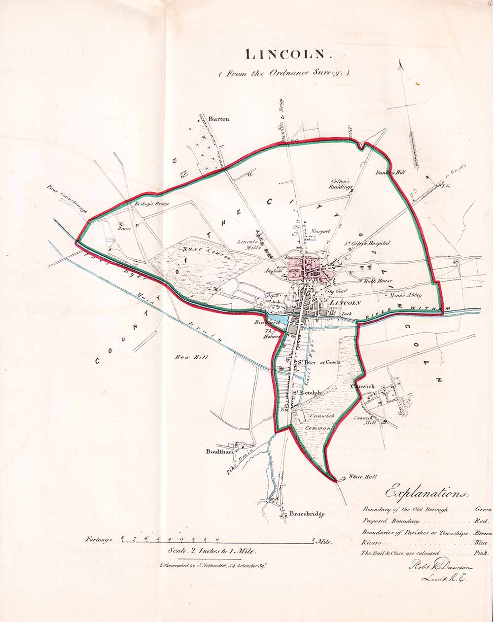 Lincoln Town Plan - RK Dawson  