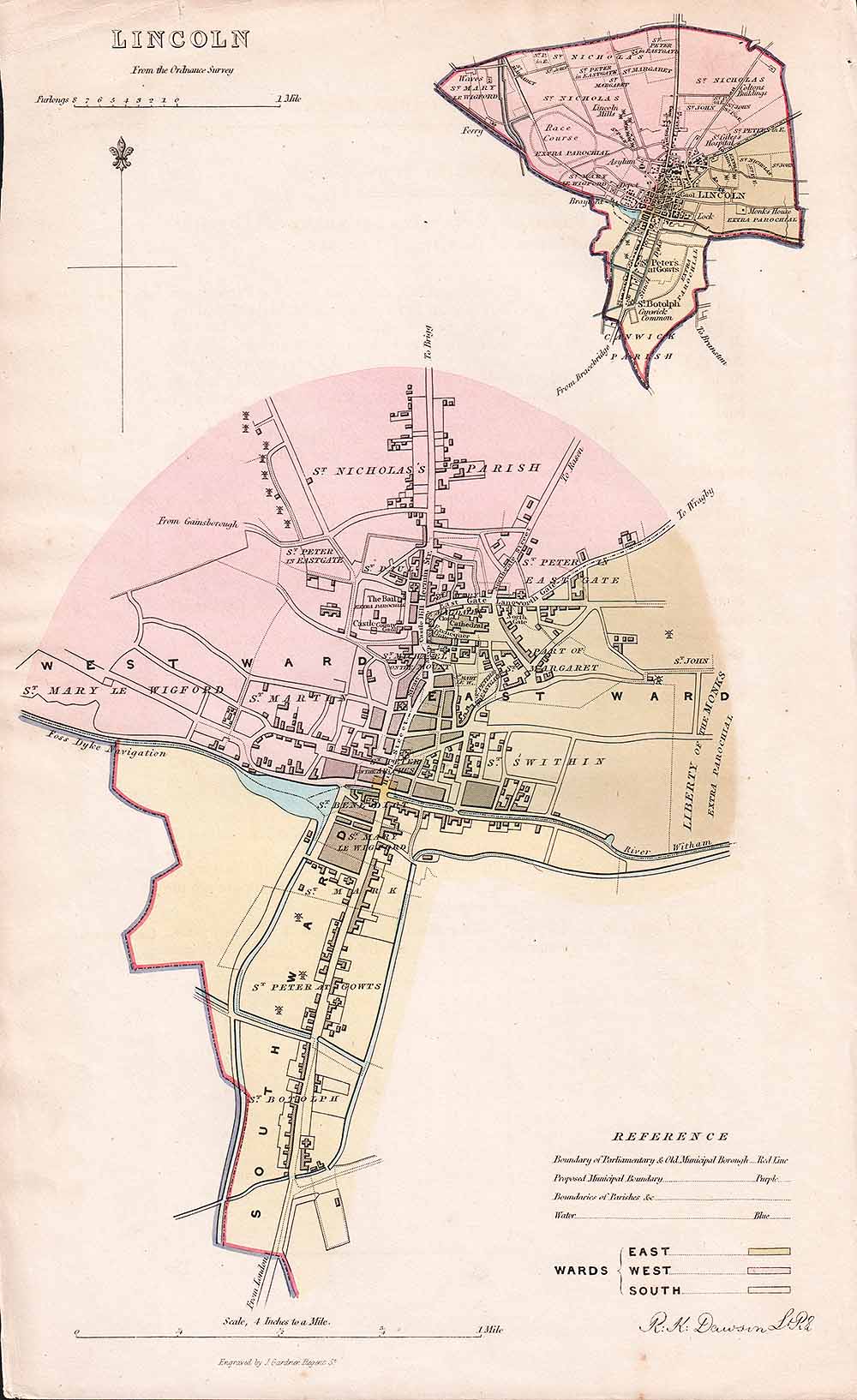 Lincoln Town Plan - RK Dawson 