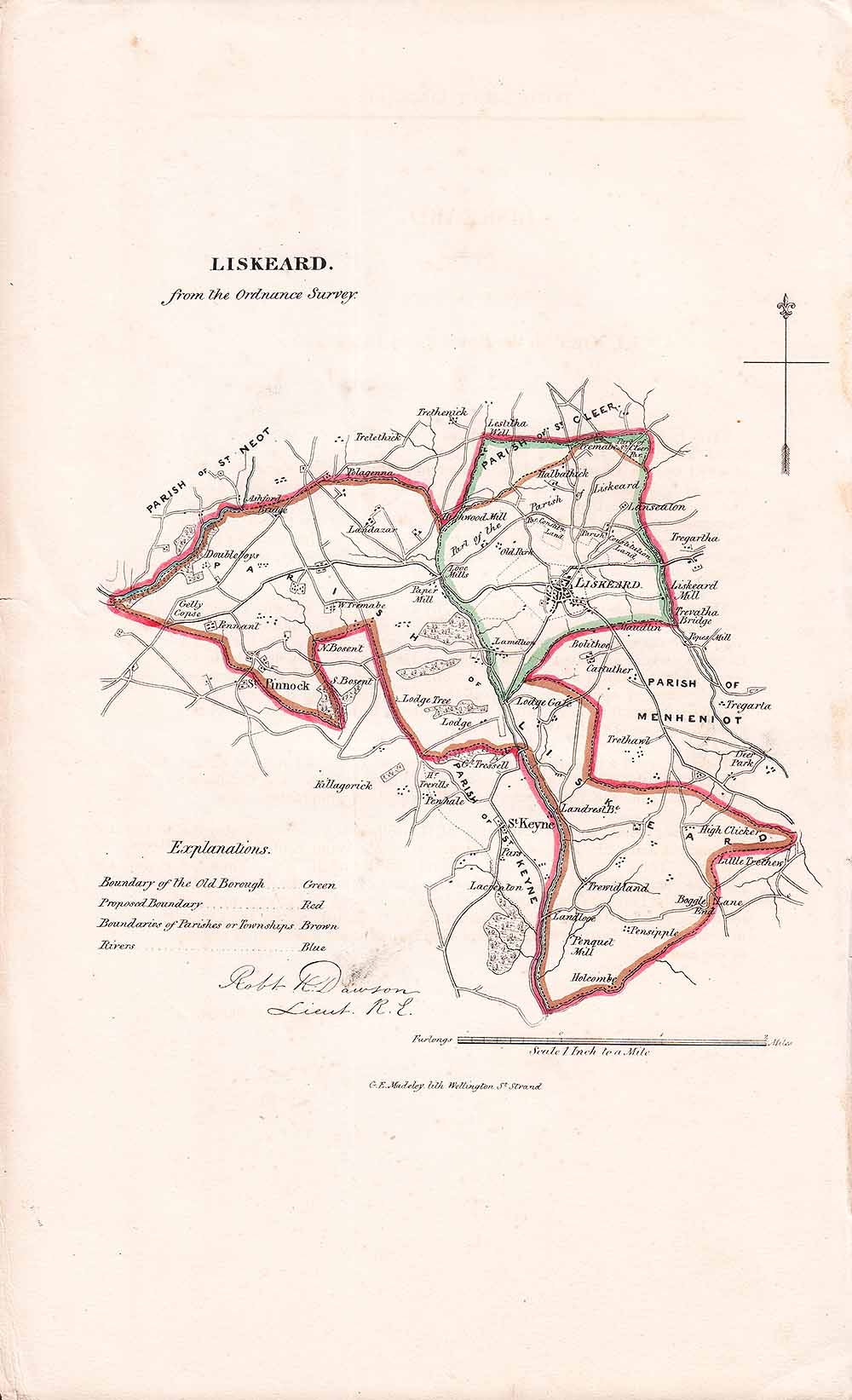 Liskeard Town Plan - RK Dawson  