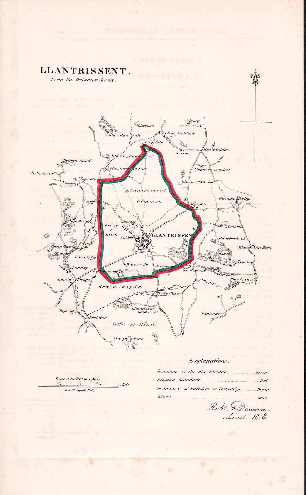 Llantrissent Town Plan - RK Dawson 