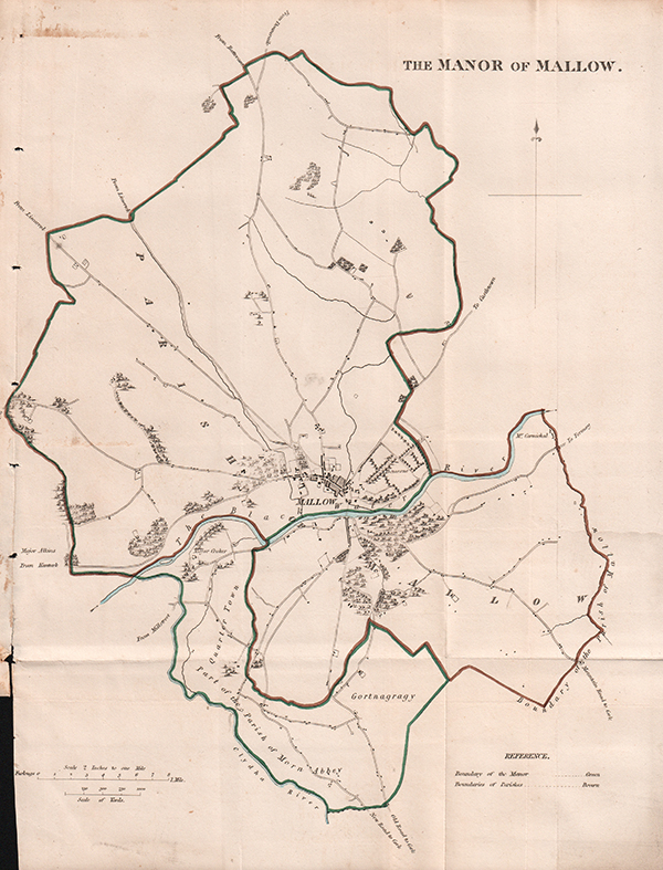 Town Plan  -  The Manor of Mallow