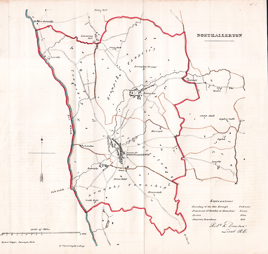 North Allerton Town Plan - RK Dawson.