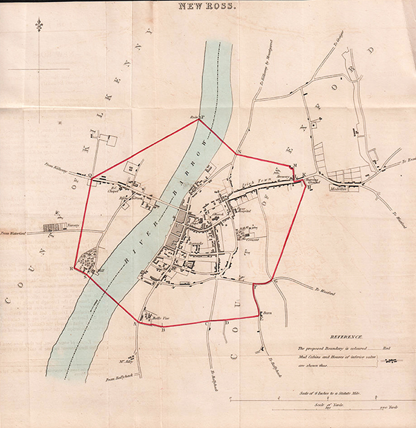 Town Plan  -  New Ross