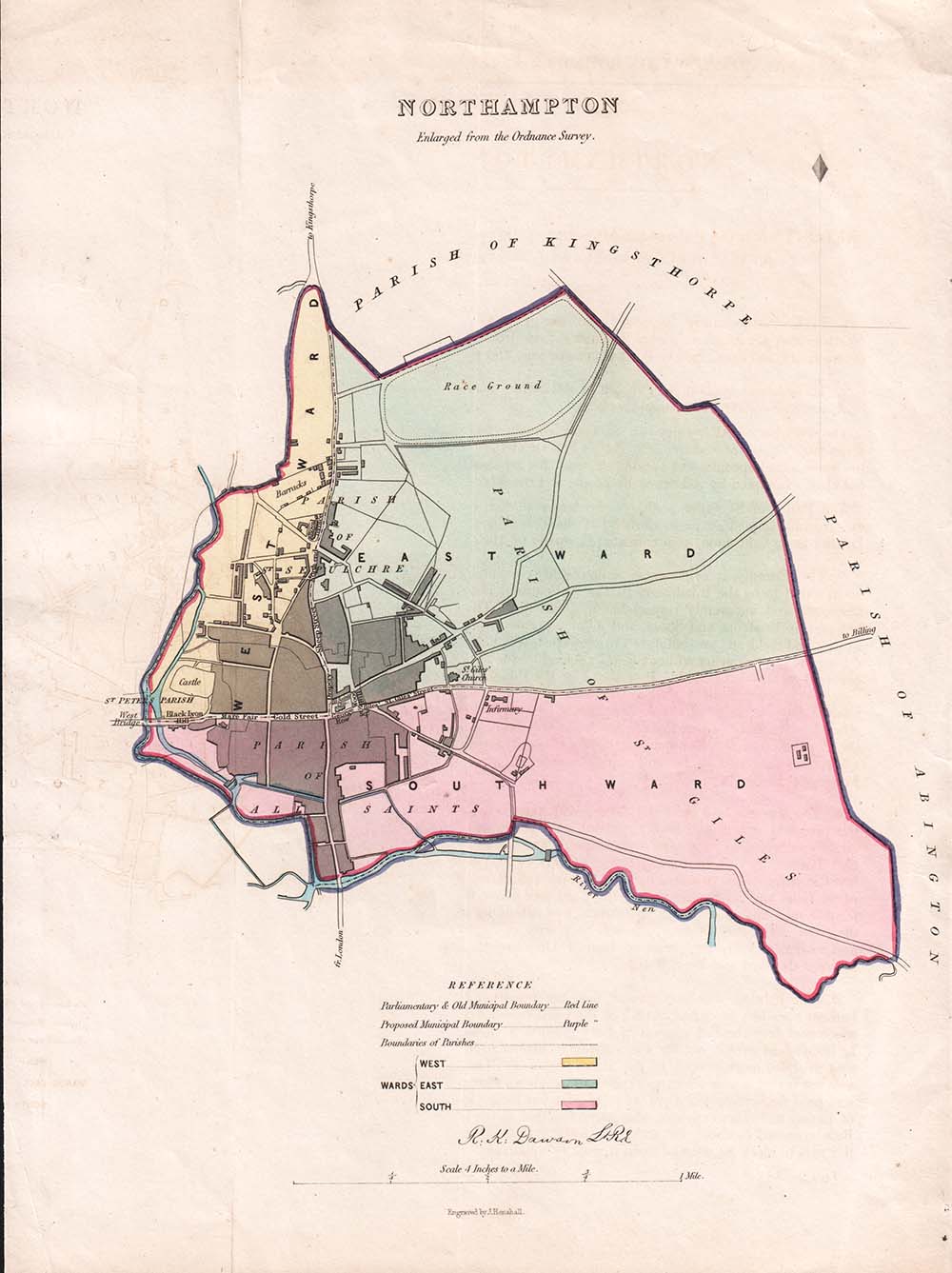 Northampton Town Plan - RK Dawson