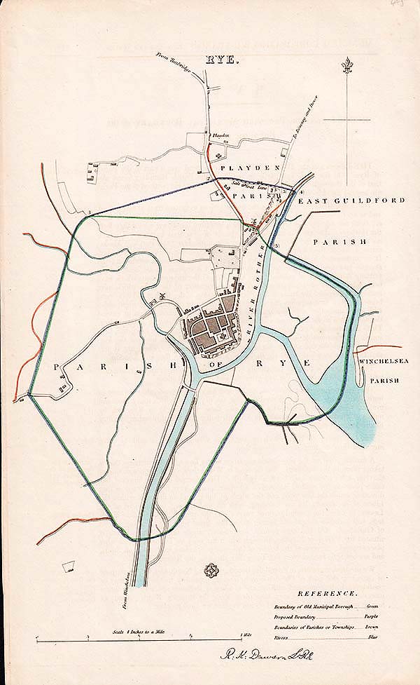 Rye Town Plan - RK Dawson   