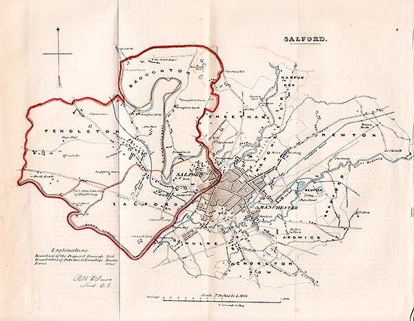 Salford Town Plan - RK Dawson  