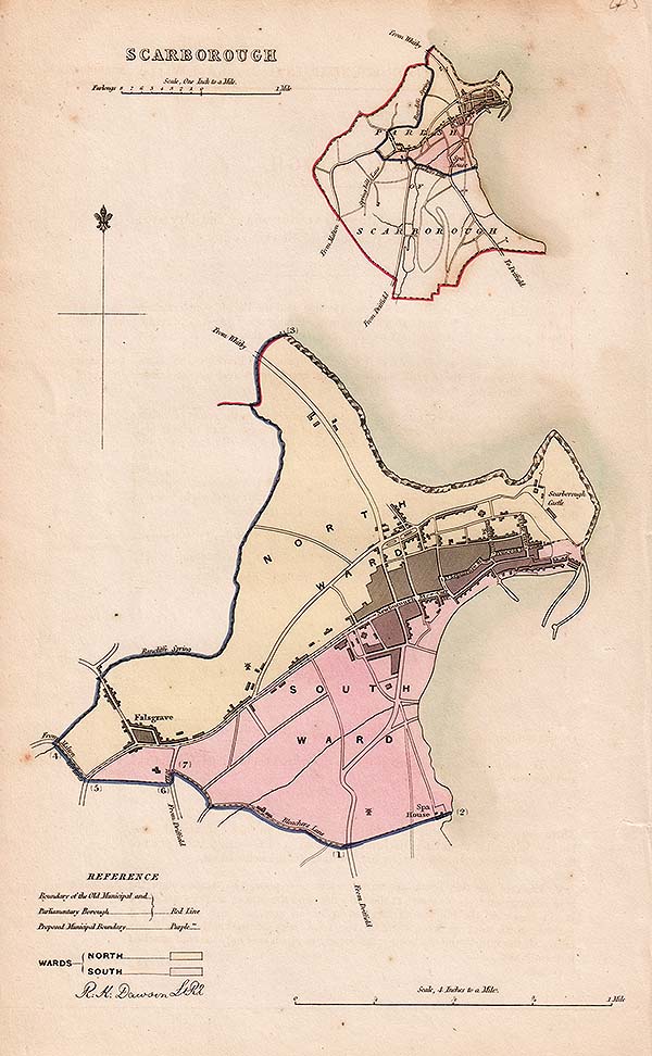 Scarborugh Town Plan - RK Dawson  