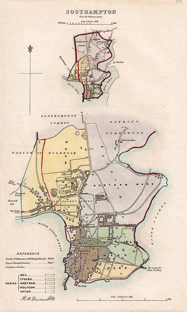 Southampton Town Plan - RK Dawson 