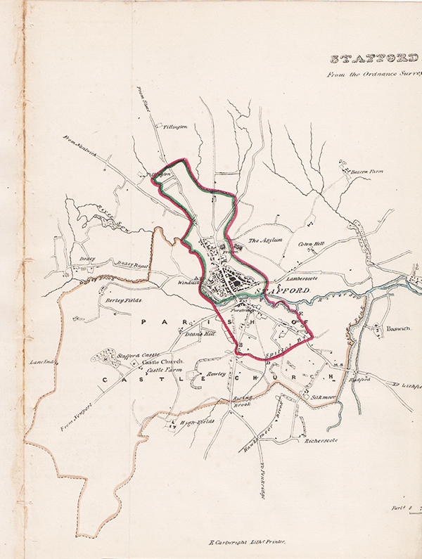 Town Plan  -  Stafford