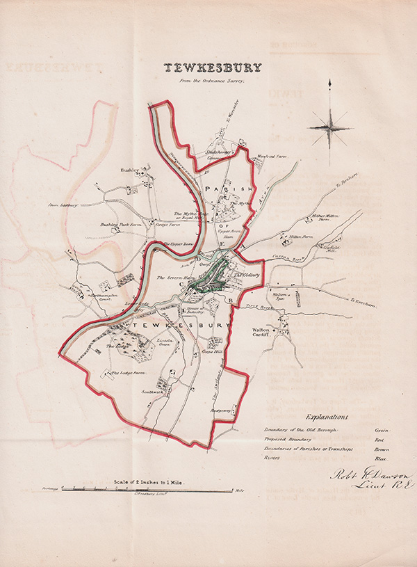 Tewkesbury Town Plan - RK Dawson 