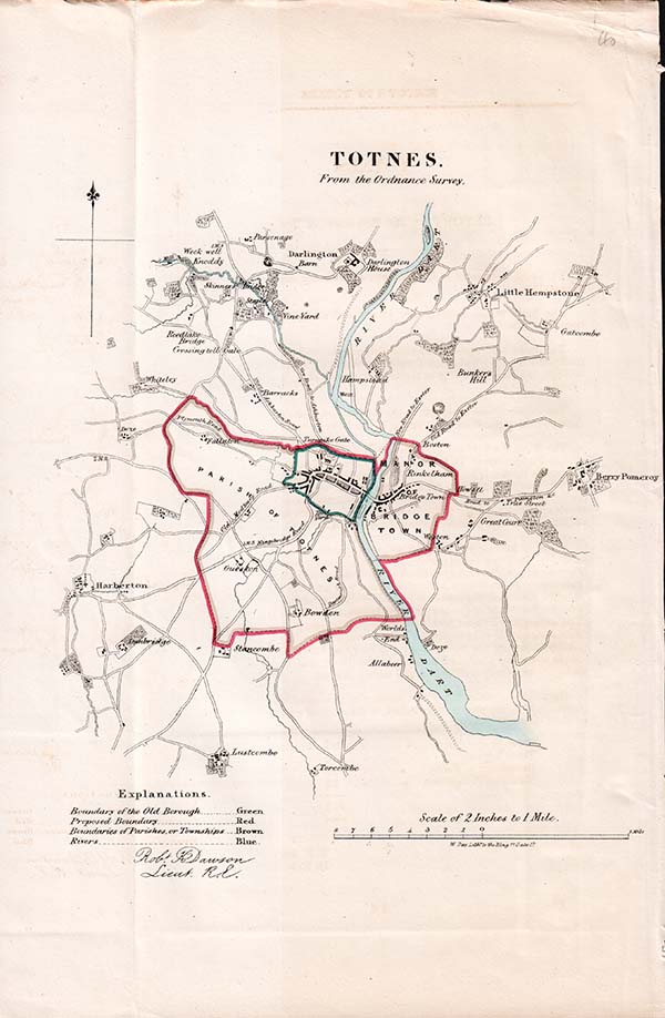 Totness Town Plan - RK Dawson  